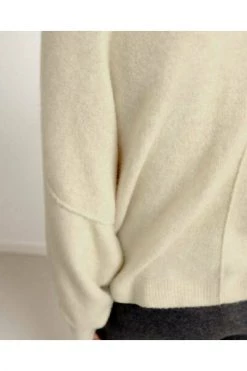 American Vintage Sweaters Pullover Beige -American Vintage Verkoop 02b03228b8b9cd6415d593b5168270af