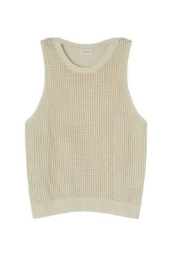 American Vintage Truien & Vesten SPENCER Vest Beige -American Vintage Verkoop 07dd7a05e7bfe25b699899d0b5472c74