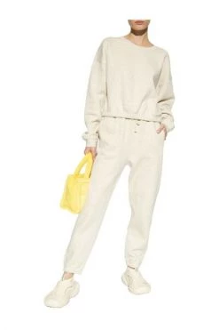 American Vintage Hoodies & Sweatvesten Cotton Sweatshirt White -American Vintage Verkoop 0880e708f023d30748eca522b46128f7