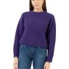 American Vintage Sweaters Round-neck Knitwear Purple