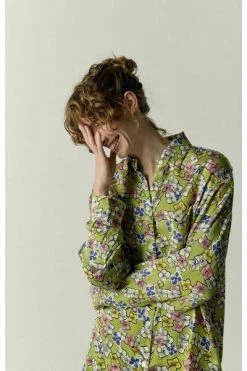 American Vintage Longsleeve Shirts Shirts Green