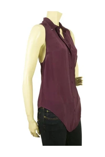 American Vintage Vintage Tops Pre-ownedSilktops Purple 7 American Vintage Vintage Tops Pre-ownedSilktops Purple - Afbeelding 5