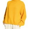 American Vintage Coltruien Loose-fitting Turtleneck Sweater Yellow -American Vintage Verkoop 17b025e02eea17627aa43e6bd899d517