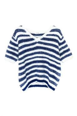 American Vintage Sweaters Sweater Emo18ae22 Blue