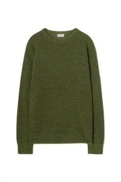 American Vintage Truien & Vesten Round-neck Knitwear Green