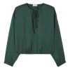 American Vintage Vintage Tops Blouse Green -American Vintage Verkoop 2a91776ae8792328365855fb56a4f946