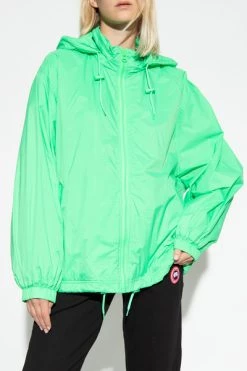 American Vintage Zomerjassen Oversize Jacket Green -American Vintage Verkoop 2ab40dd2bff16c181eb9d1949fb9ff72