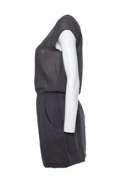 American Vintage Vintage Jurken Pre-owned Cotton Dresses Gray