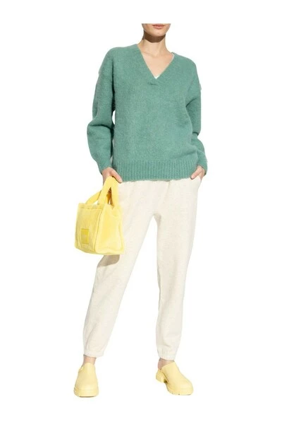 American Vintage Sweaters Relaxed-fitting Sweater Green 4 American Vintage Sweaters Relaxed-fitting Sweater Green - Afbeelding 2