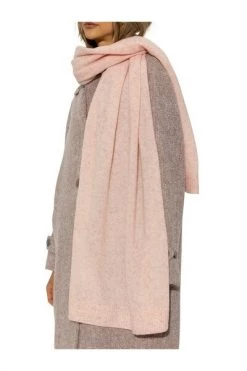 American Vintage Sjaals Long Scarf Pink -American Vintage Verkoop 42dc209cec0cf4316476c5ed237e2b1d