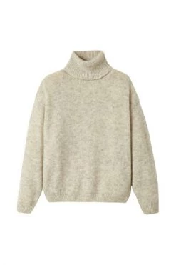 American Vintage Coltruien Pullover Beige -American Vintage Verkoop 43f9737a2db7176bdf2fc11ec539a724