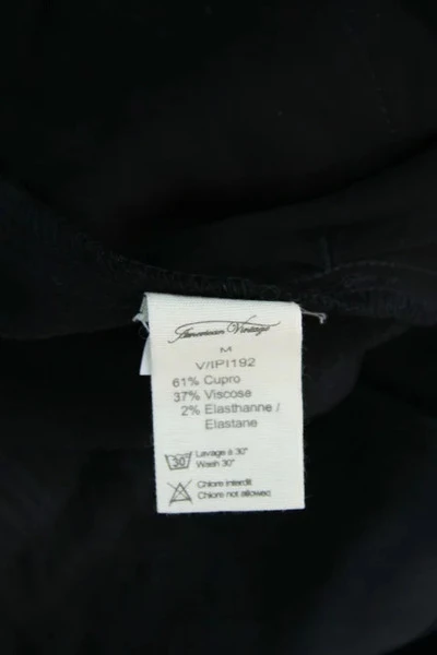 American Vintage Vintage Broeken Pre-owned Polyester Bottoms Black 8 American Vintage Vintage Broeken Pre-owned Polyester Bottoms Black - Afbeelding 6