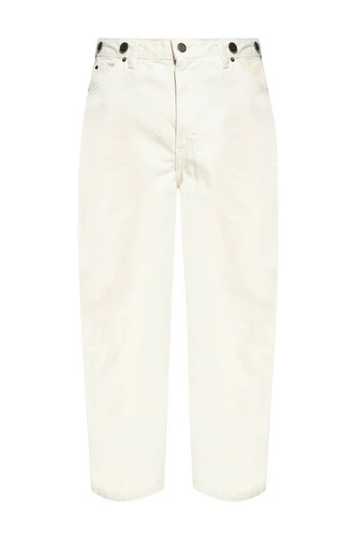 American Vintage Straight Jeans Straight Leg Jeans White 5 American Vintage Straight Jeans Straight Leg Jeans White - Afbeelding 4