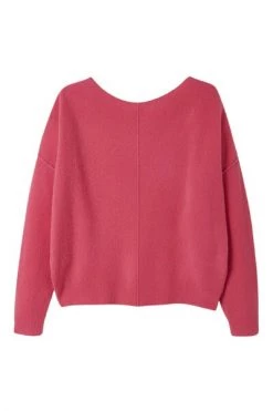 American Vintage Sweaters Magnolia Trui Dam225h22 Pink -American Vintage Verkoop 484faeb7a823a03f5793280f4321d888