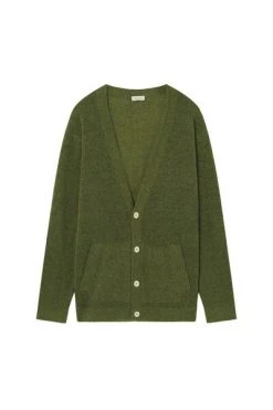 American Vintage Vesten Cardigans Green