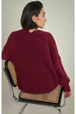 American Vintage Vesten Cardigans Red