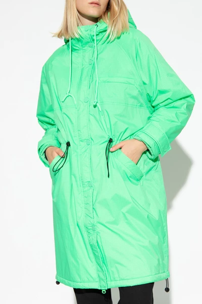 American Vintage Regenjassen Oversize Jacket With Light Insulation Green 6 American Vintage Regenjassen Oversize Jacket With Light Insulation Green - Afbeelding 4