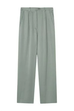 American Vintage Wijde Broeken Calças Widland Green