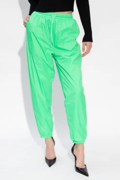 American Vintage Sweatpants Checked Trousers Green -American Vintage Verkoop 58f811215939921cb1645d31c6d20cb9