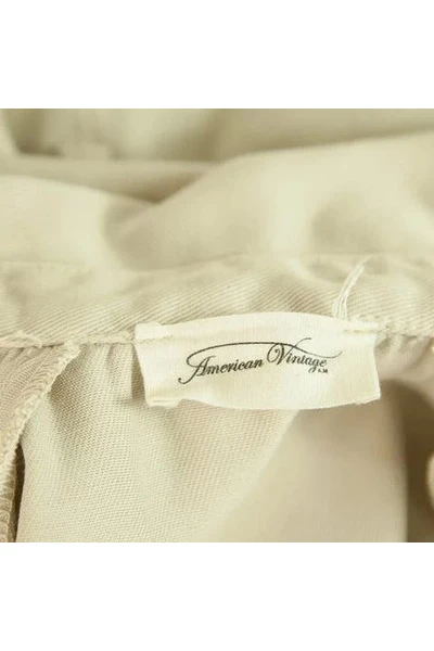 American Vintage Vintage Tops Pre-owned Fabric Clothing Beige 4 American Vintage Vintage Tops Pre-owned Fabric Clothing Beige - Afbeelding 2