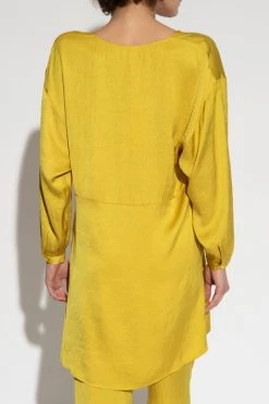 American Vintage Casual Jurken Dresses Yellow -American Vintage Verkoop 5c191347532ab147f173cb0063b0415a