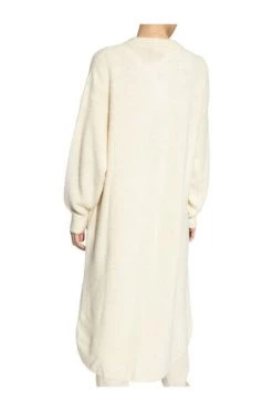 American Vintage Vesten Loose-fitting Cardigan Beige -American Vintage Verkoop 607c9c9f1c9d4aa1cc63e545fa62cd65