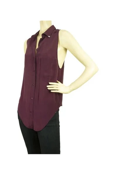 American Vintage Vintage Tops Pre-ownedSilktops Purple 4 American Vintage Vintage Tops Pre-ownedSilktops Purple - Afbeelding 2