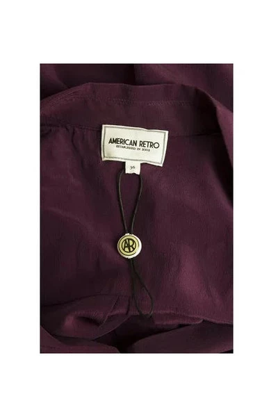 American Vintage Vintage Tops Pre-ownedSilktops Purple 3 American Vintage Vintage Tops Pre-ownedSilktops Purple