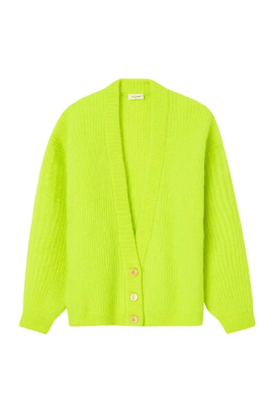 American Vintage Vesten Cardigans Yellow 5 American Vintage Vesten Cardigans Yellow - Afbeelding 3