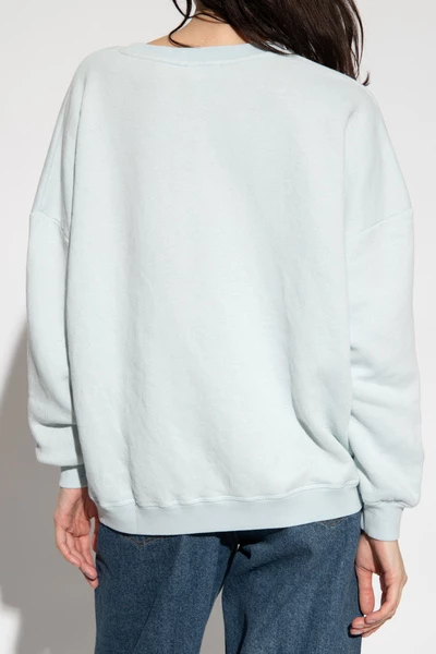 American Vintage Hoodies & Sweatvesten Sweatshirt With Vintage Effect Blue 4 American Vintage Hoodies & Sweatvesten Sweatshirt With Vintage Effect Blue - Afbeelding 2