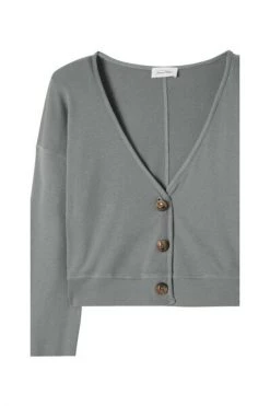 American Vintage Vesten CARDIGAN Gray
