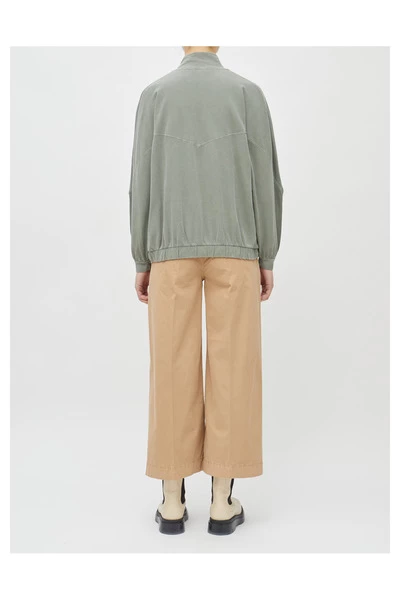 American Vintage Hoodies & Sweatvesten Oversized Jacket Green 6 American Vintage Hoodies & Sweatvesten Oversized Jacket Green - Afbeelding 4