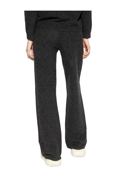 American Vintage Wijde Broeken High-waisted Sweatpants Gray 6 American Vintage Wijde Broeken High-waisted Sweatpants Gray - Afbeelding 4