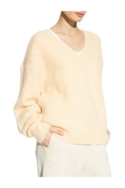 American Vintage Sweaters Loose-fitting Sweater Orange