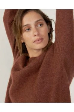 Casual Jurken American Vintage Jurk Brown -American Vintage Verkoop 79f099988135975580728e398dad27c5