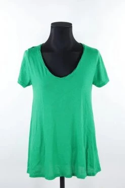 American Vintage Vintage Tops Pre-owned Cotton Tops Green -American Vintage Verkoop 7d64c9df45b9c075eba7eb23529d33e1