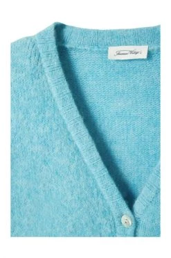 American Vintage Vesten Cardigan Blue
