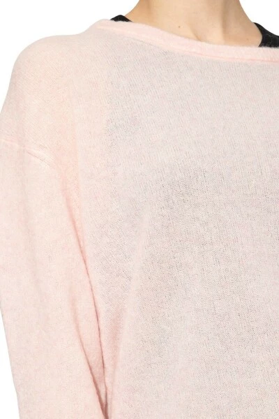 American Vintage Sweaters Loose-fitting Sweater Pink 7 American Vintage Sweaters Loose-fitting Sweater Pink - Afbeelding 5