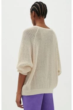 American Vintage Vesten Cardigan Beige -American Vintage Verkoop 971be4cbd2d4490062f4eab0a552f9dd