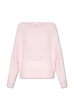 American Vintage Sweaters Oversize Sweater Pink -American Vintage Verkoop 9dfcbc086b733c2053a534cd410808f2