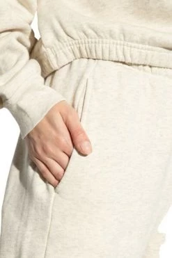 American Vintage Cotton Sweatpants Beige