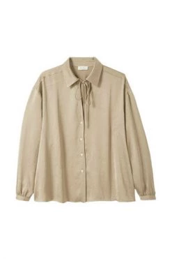 American Vintage Longsleeve Shirts Blouse Beige
