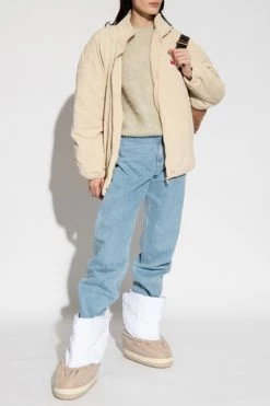 American Vintage Sweaters Ribbed Sweater Green -American Vintage Verkoop a520008831ddc33c607d04453632b8d8