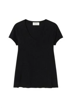 American Vintage Vintage Tops Pre-owned T-SHIRT Black