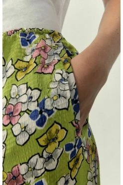 American Vintage Wijde Broeken Wide Trousers Green -American Vintage Verkoop a6594c3cb797ecb477f8785623660530