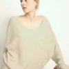 American Vintage Sweaters Pullover Beige -American Vintage Verkoop a98582073d93d2276f8534a713c587bd