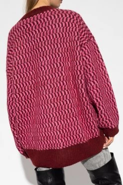 American Vintage Vesten Cardigan Pink -American Vintage Verkoop ac9a9a472ec50a4515adf594e1f77db1