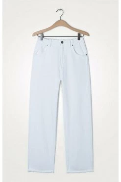 Wijde Broeken Jeans Tineborow American Vintage White