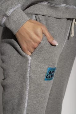 American Vintage Distressed Sweatpants Gray -American Vintage Verkoop b8e8b43c30b025a6e72730c65cc613c7