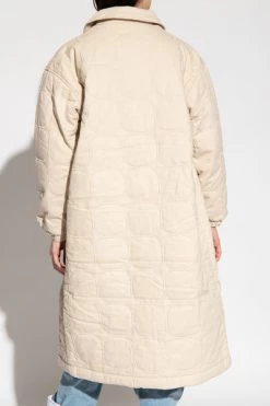 American Vintage Trenchcoats & Mantels Quilted Jacket Beige -American Vintage Verkoop c63601ae6f5151bc1ac932bbb890403a